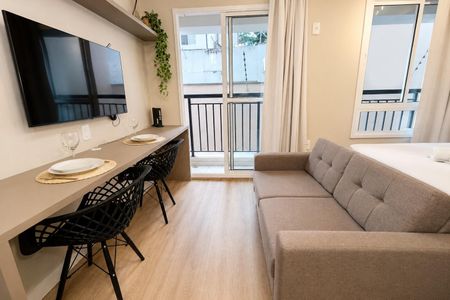 Studio à venda com 27m², 1 quarto e sem vaga Studio à venda com 27m², 1 quarto e sem vagaDormitório