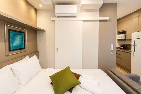 Studio à venda com 27m², 1 quarto e sem vaga Studio à venda com 27m², 1 quarto e sem vagaDormitório