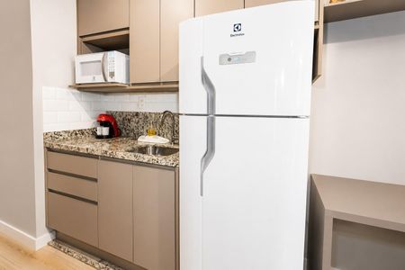Studio à venda com 27m², 1 quarto e sem vaga Studio à venda com 27m², 1 quarto e sem vagaCozinha