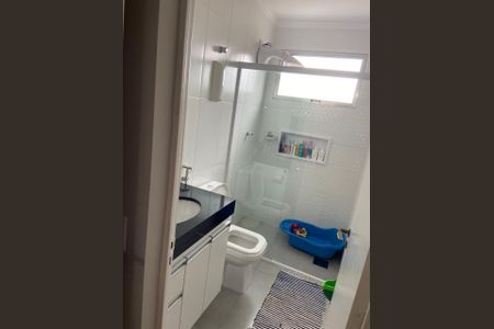 Banheiro de apartamento à venda com 3 quartos, 117m² em Centro, Jundiaí