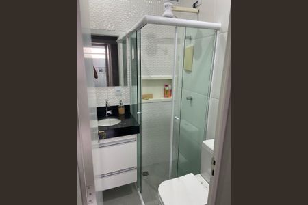 Banheiro de apartamento à venda com 3 quartos, 117m² em Centro, Jundiaí