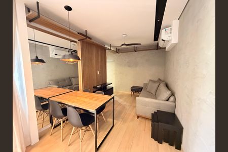 Sala de apartamento para alugar com 2 quartos, 55m² em Jardim do Lago, Jundiaí