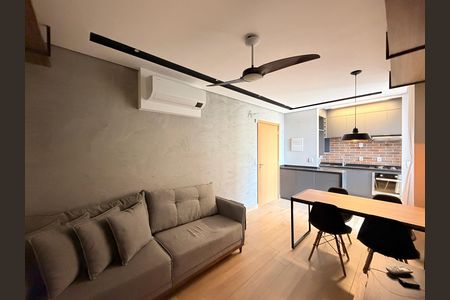 Sala de apartamento para alugar com 2 quartos, 55m² em Jardim do Lago, Jundiaí