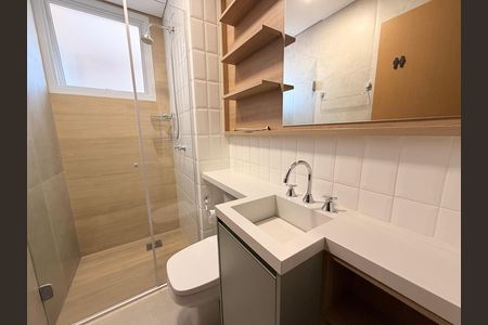 Apartamento para alugar com 55m², 2 quartos e 1 vagaBanheiro Social
