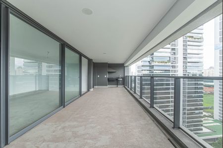 Varanda de apartamento para alugar com 3 quartos, 142m² em Real Parque, São Paulo