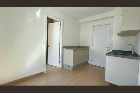 Studio à venda com 25m², 1 quarto e sem vagaSala
