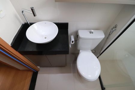 Banheiro  de apartamento para alugar com 2 quartos, 42m² em Chácaras Hipica, Ribeirão Preto