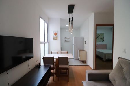 Sala de apartamento para alugar com 2 quartos, 42m² em Chácaras Hipica, Ribeirão Preto