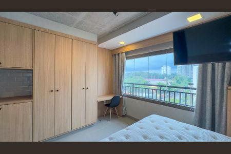 Studio de kitnet/studio para alugar com 1 quarto, 21m² em Santo Amaro, São Paulo