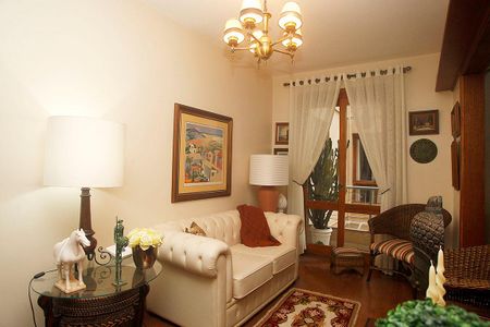 Sala 1 de apartamento para alugar com 1 quarto, 90m² em Menino Deus, Porto Alegre