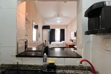 Studio à venda com 35m², 1 quarto e sem vaga Studio à venda com 35m², 1 quarto e sem vagaCozinha