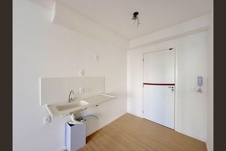 Cozinha de kitnet/studio para alugar com 1 quarto, 24m² em Itaim Bibi, São Paulo