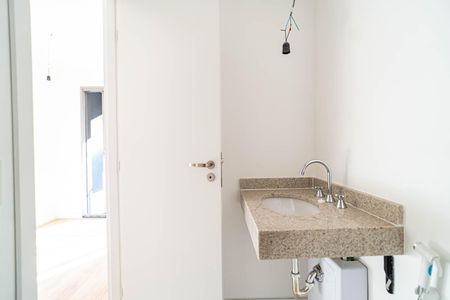 Studio para alugar com 27m², 1 quarto e sem vaga Studio para alugar com 27m², 1 quarto e sem vagaBanheiro