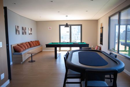 Studio para alugar com 25m², 1 quarto e sem vaga Studio para alugar com 25m², 1 quarto e sem vagaÁrea comum - Salão de jogos