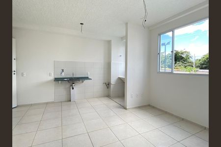 Sala de apartamento para alugar com 2 quartos, 44m² em Jardim dos Comerciários, Belo Horizonte