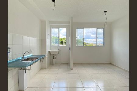 Sala de apartamento para alugar com 2 quartos, 44m² em Jardim dos Comerciários, Belo Horizonte