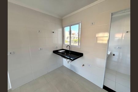 Cozinha de apartamento para alugar com 2 quartos, 38m² em Vila Santa Teresa, São Paulo