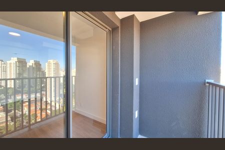 Varanda  de apartamento à venda com 1 quarto, 60m² em Pompeia, São Paulo
