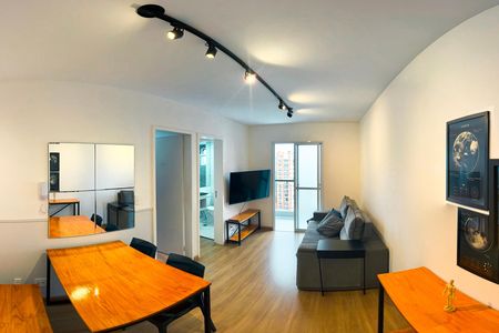 sala de apartamento para alugar com 1 quarto, 39m² em Jardim Ampliacao, São Paulo