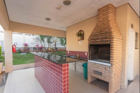 Área comum - Churrasqueira de apartamento para alugar com 2 quartos, 48m² em Parque das Constelações, Campinas