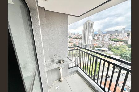 Varanda da Sala de kitnet/studio para alugar com 1 quarto, 30m² em Parada Inglesa, São Paulo