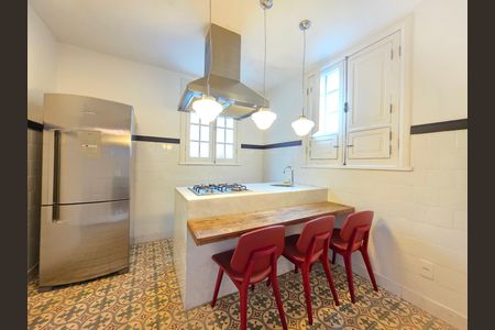 Salão gourmet  de apartamento à venda com 3 quartos, 128m² em Lourdes, Belo Horizonte
