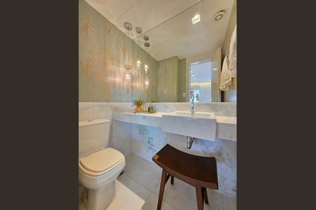 Lavabo  de apartamento à venda com 3 quartos, 128m² em Lourdes, Belo Horizonte