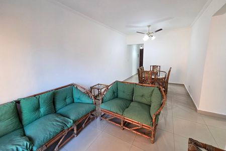 Sala de apartamento para alugar com 2 quartos, 70m² em Boqueirão, Praia Grande