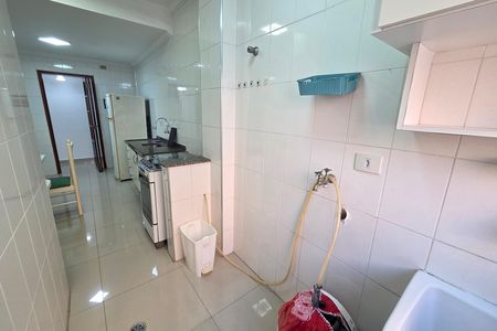 Área de Serviço de apartamento para alugar com 2 quartos, 70m² em Boqueirão, Praia Grande