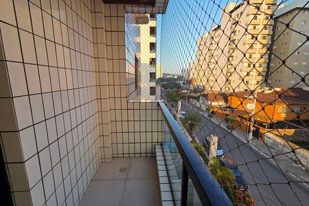 Varanda da Sala de apartamento para alugar com 2 quartos, 70m² em Boqueirão, Praia Grande