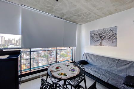 Varanda de apartamento para alugar com 1 quarto, 30m² em Bom Retiro, São Paulo