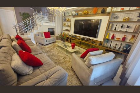 Sala de casa de condomínio à venda com 4 quartos, 450m² em Barra da Tijuca, Rio de Janeiro