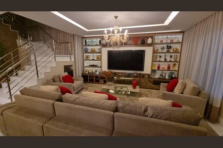 Casa de condomínio à venda com 450m², 4 quartos e 2 vagas Casa de condomínio à venda com 450m², 4 quartos e 2 vagasSala