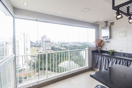 Apartamento para alugar com 55m², 1 quarto e 2 vagas Apartamento para alugar com 55m², 1 quarto e 2 vagasVaranda