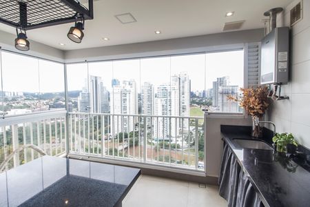 Varanda de apartamento para alugar com 1 quarto, 55m² em Alphaville Empresarial, Barueri