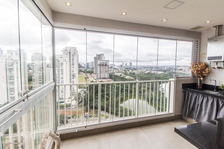 Apartamento para alugar com 55m², 1 quarto e 2 vagas Apartamento para alugar com 55m², 1 quarto e 2 vagasVaranda