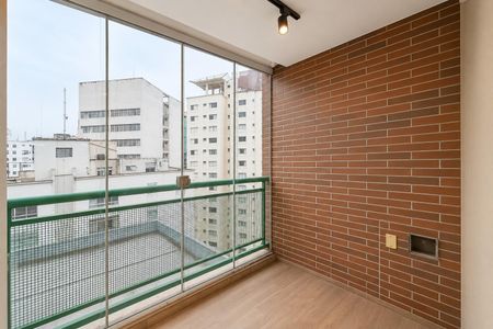 Varanda do Dormitório - Suíte 2 de apartamento para alugar com 3 quartos, 90m² em Liberdade, São Paulo