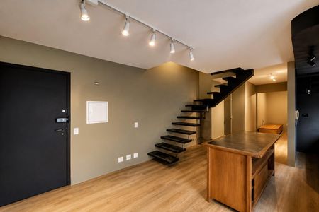 Sala de apartamento para alugar com 3 quartos, 90m² em Liberdade, São Paulo