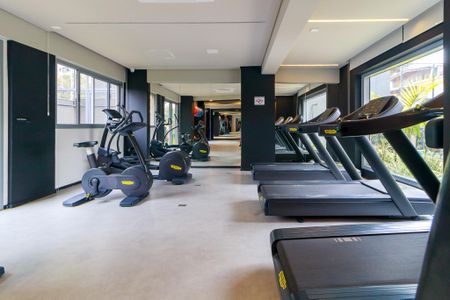 Studio para alugar com 28m², 1 quarto e sem vagaAcademia