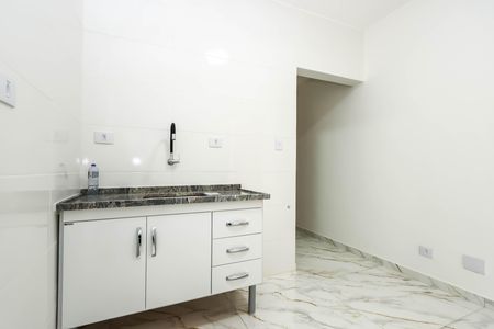 Cozinha de kitnet/studio para alugar com 1 quarto, 35m² em Liberdade, São Paulo