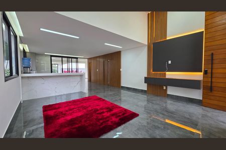 Sala de casa de condomínio para alugar com 3 quartos, 300m² em Santo Antônio, Vespasiano