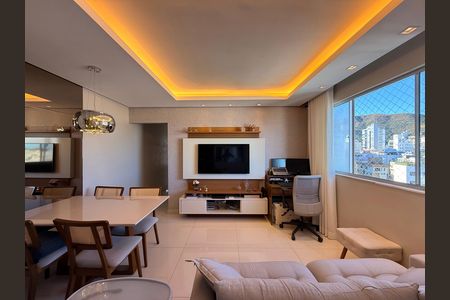 Sala de apartamento à venda com 2 quartos, 60m² em Buritis, Belo Horizonte