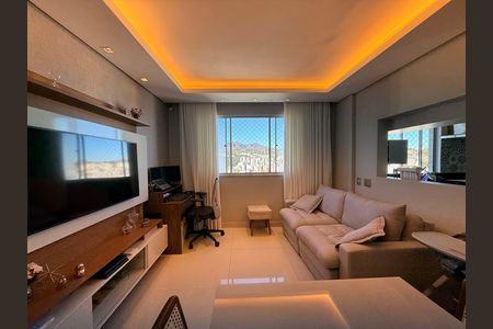 Sala de apartamento à venda com 2 quartos, 60m² em Buritis, Belo Horizonte
