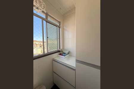 Área de serviço de apartamento à venda com 2 quartos, 60m² em Buritis, Belo Horizonte