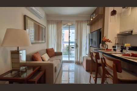 Apartamento à venda com 45m², 1 quarto e 2 vagas