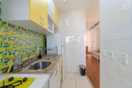 Apartamento para alugar com 45m², 1 quarto e 1 vaga Apartamento para alugar com 45m², 1 quarto e 1 vagaCozinha e Área de Serviço