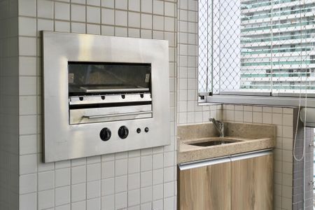 Sacada de apartamento para alugar com 3 quartos, 132m² em Canto do Forte, Praia Grande
