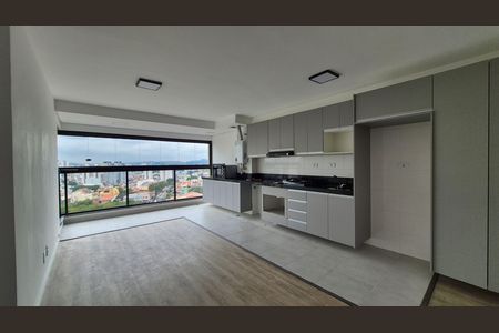 Sala de apartamento para alugar com 3 quartos, 75m² em Vila Assunção, Santo André