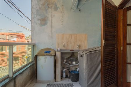 Varanda / Area de Serviço de casa para alugar com 2 quartos, 65m² em Bairro dos Casa, São Bernardo do Campo