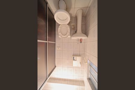 Casa de condomínio à venda com 100m², 2 quartos e 1 vagaBanheiro da Área gourmet
